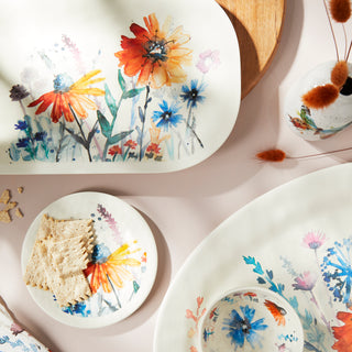 Meadow Flowers Melamine Dip Bowl