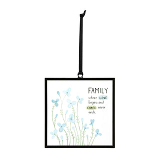 Family Love & Chaos Suncatcher