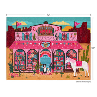 Cactus Cowgirl Puzzle