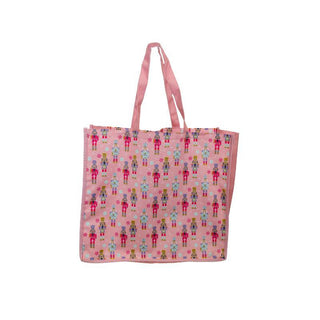 Festive Canvas Holiday Totes