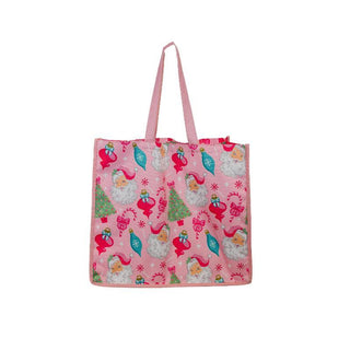 Festive Canvas Holiday Totes
