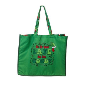 Festive Canvas Holiday Totes