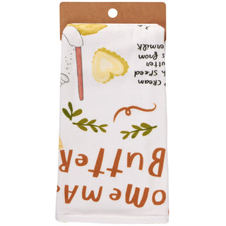 Homemade Butter Recipe Kitchen Towel