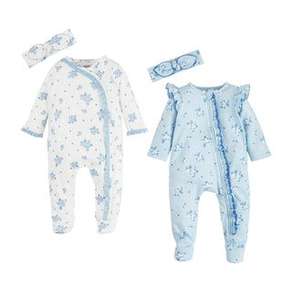 Ditsy Floral Sleeper & Headband Set