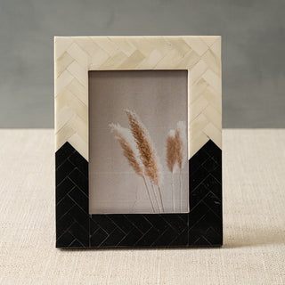 B&W Bone Photo Frame