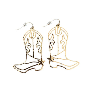 Cowboy Boot Earrings