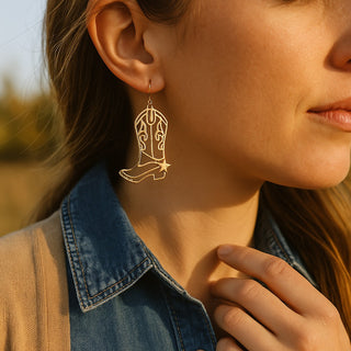 Cowboy Boot Earrings