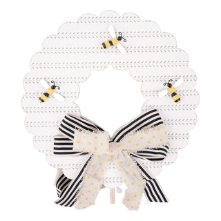 Be Happy Wreath Sign Topper