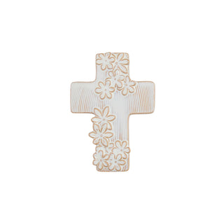Ceramic Flower Cross