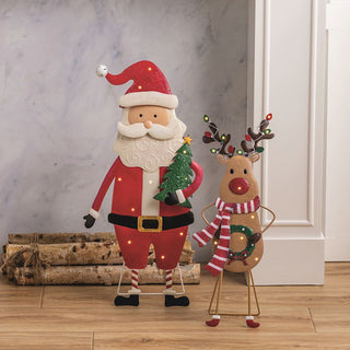 Light-Up Christmas Sitters
