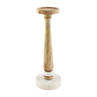 Skinny Marble Candle Holder