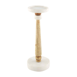 Skinny Marble Candle Holder
