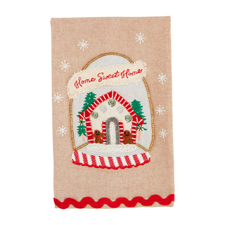 Gingerbread Scallop Hem Towel