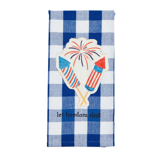 Americana Canvas Patch Towels