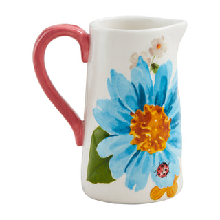 Floral Pitcher Bud Vases