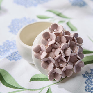 Hydrangea Trinket Jewelry Box