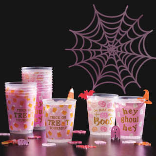 Halloween Party Cup & Drink Marker Sets