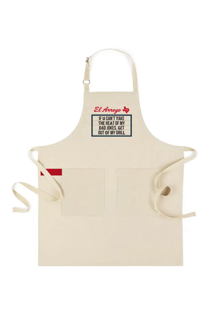 Dad Jokes Marquee Apron