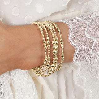 Classic Joy Pattern Bead Bracelet