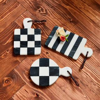 Black & White Check Paddle Boards