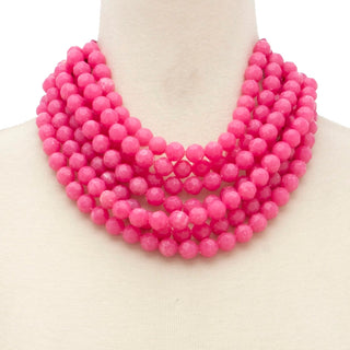 Beaded Layered Magnetic Necklace