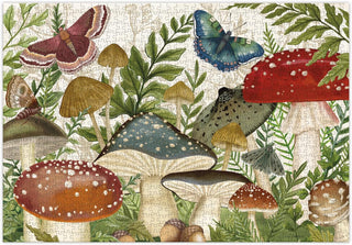 Botanical Mushrooms Luxe Puzzle
