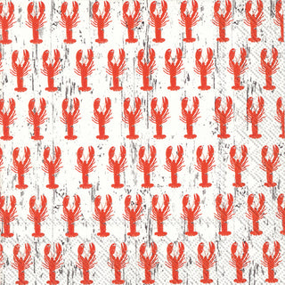 Crawfish/Lobster Patterned Napkin