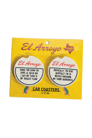 Chips & Salsa Car Coaster Set