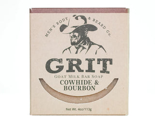 Cowhide & Bourbon Bar Soap