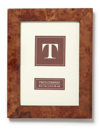 Burled Wood Frame