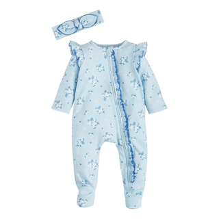 Ditsy Floral Sleeper & Headband Set