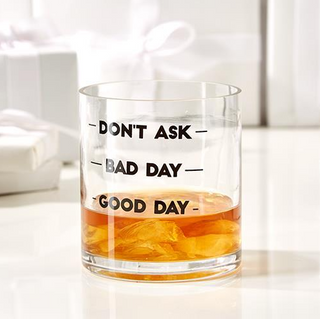 Don't Ask Double Old Fashion Glass