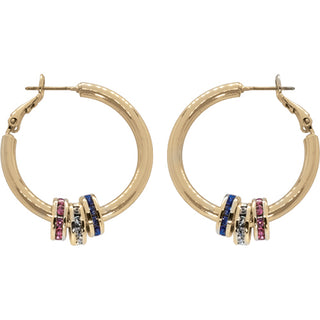 Charm Hoop Earrings