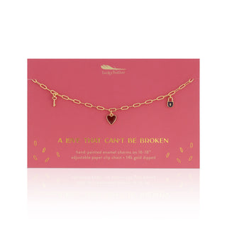 Enamel Treasure Necklace