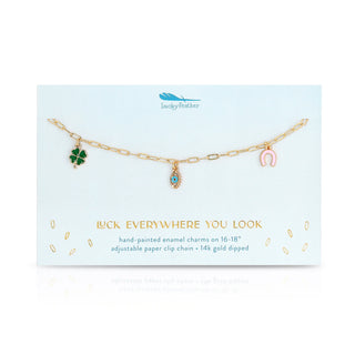Enamel Treasure Necklace