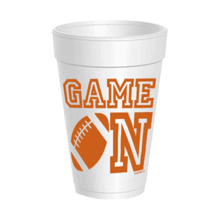 Football Game On Styrofoam Cups