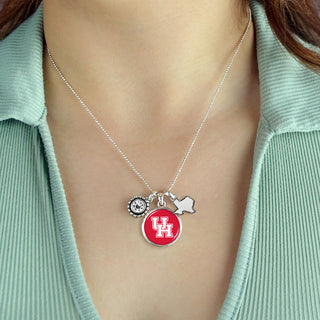 Houston Cougars Home Sweet School Necklace