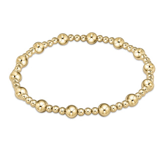 Classic Sincerity Pattern Bead Bracelet