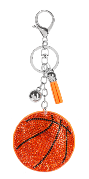 Sports Jeweled Keyring