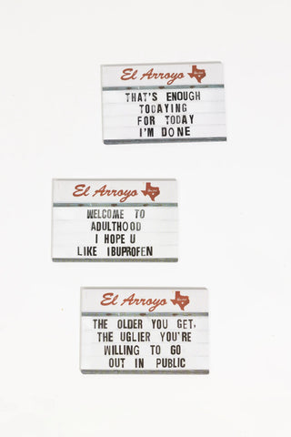 This is Adulting Magnet Set