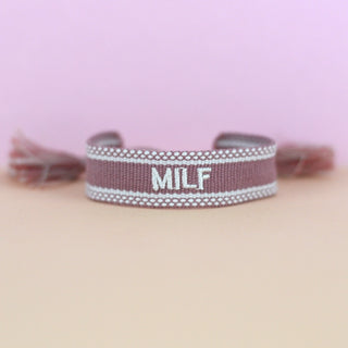 Embroidered Woven Tassel Bracelets