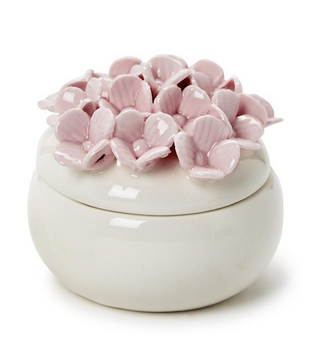 Hydrangea Trinket Jewelry Box