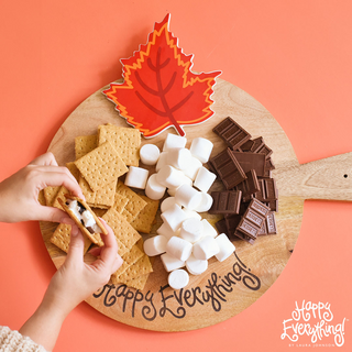 Red Fall Leaf Mini Attachment