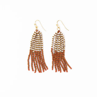 Game Day Tassel Bead Earrings