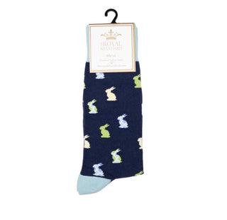 Men's Argyle Bunny Socks