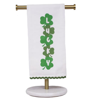 Lucky Clover Hand Towel