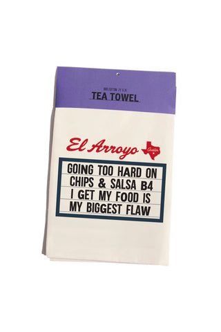 Chips & Salsa Tea Towel