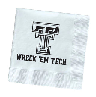 Texas Tech Wreck Em Napkins