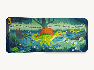 Ten Little Dinosasurs