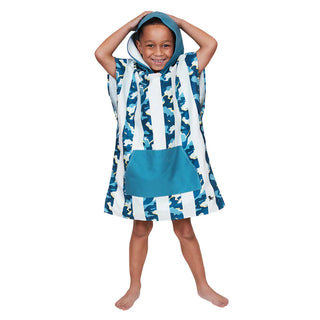 Quick Dry Kids Poncho Towel